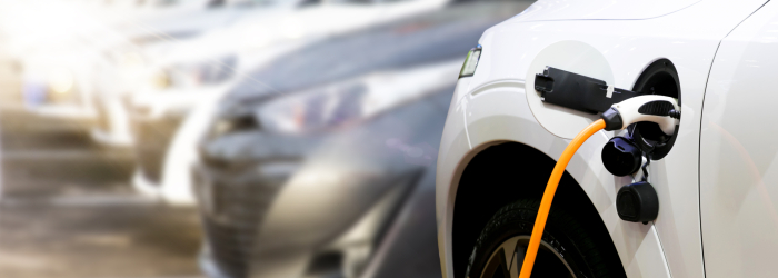 Loading energy of an electric car in Prague Czech republic